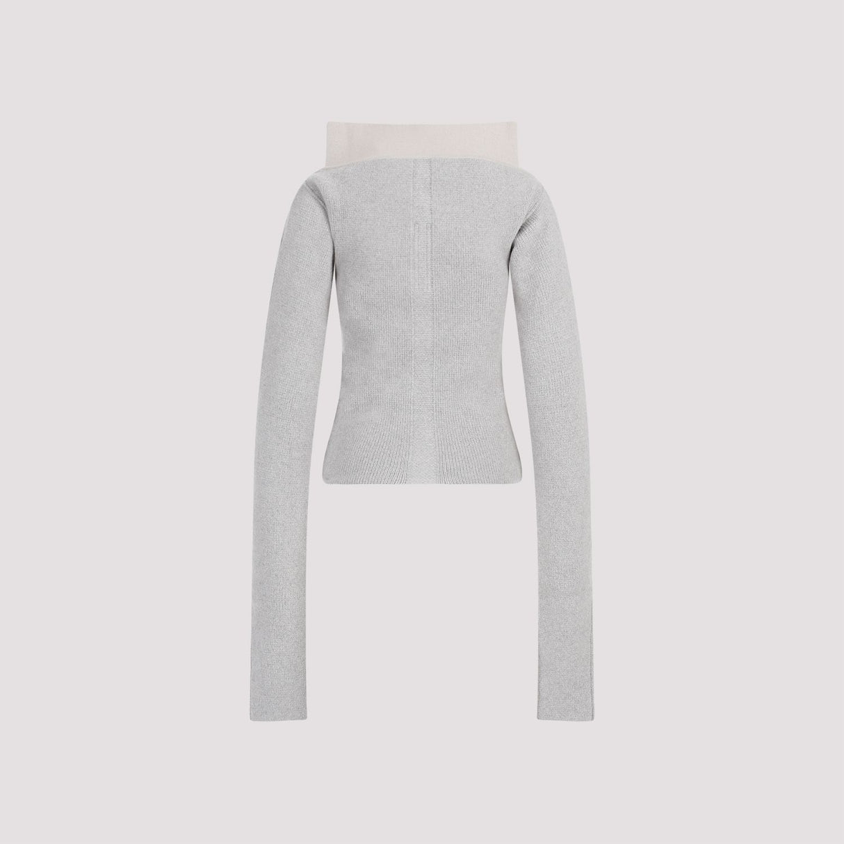 Áo len cổ lọ nude và trung tính cho nữ - FW23 Cashmere Knitwear