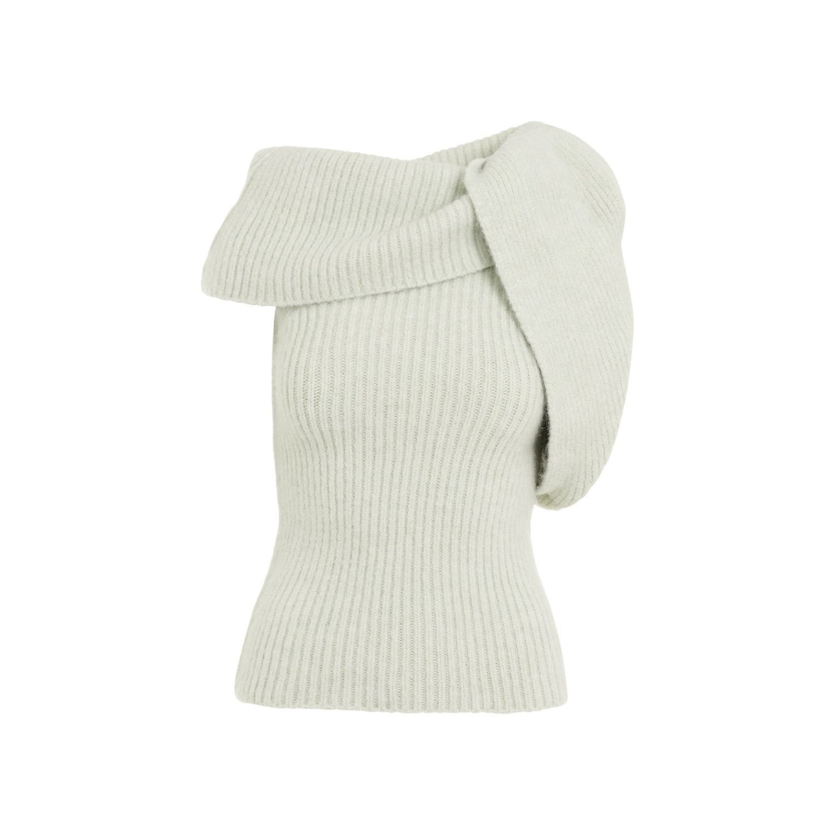 RICK OWENS Banded Top in Luxurious Knit