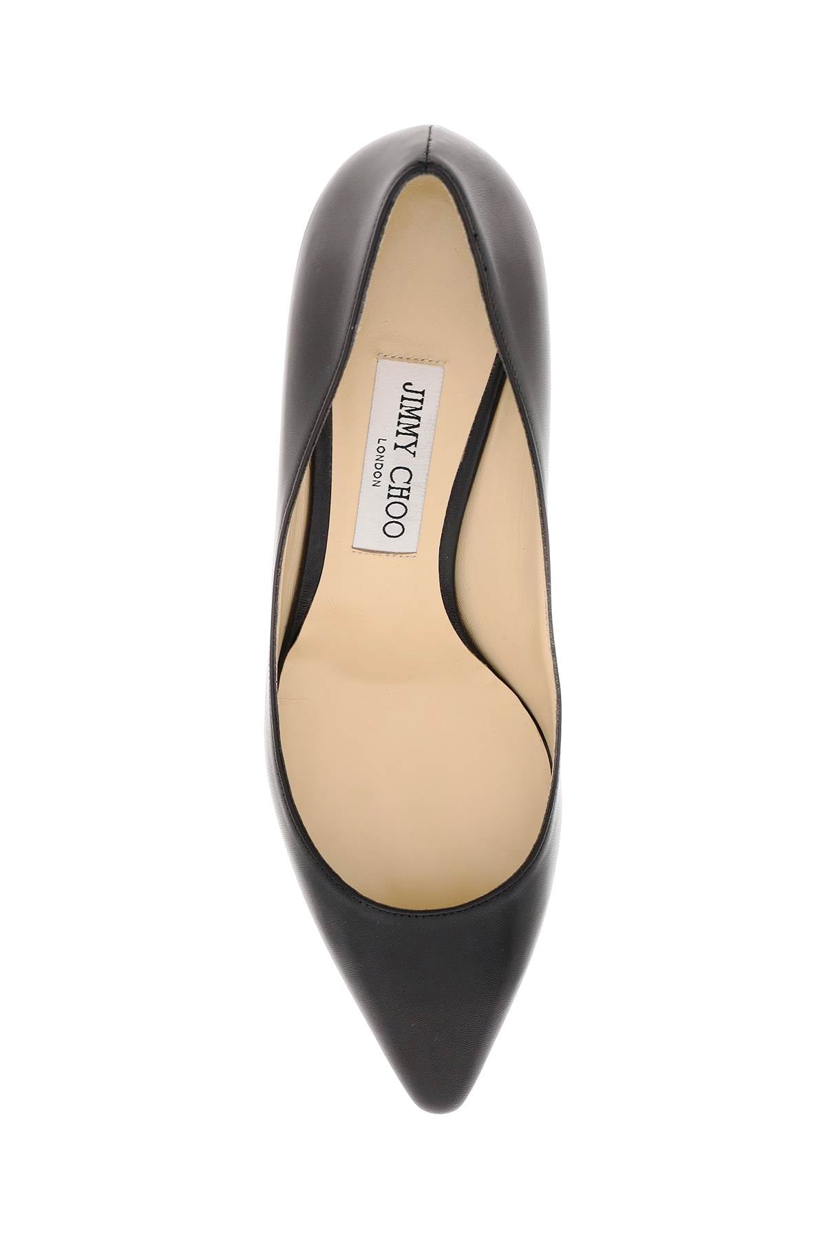 Elegant Black Leather Pumps for Women by JIMMY CHOO