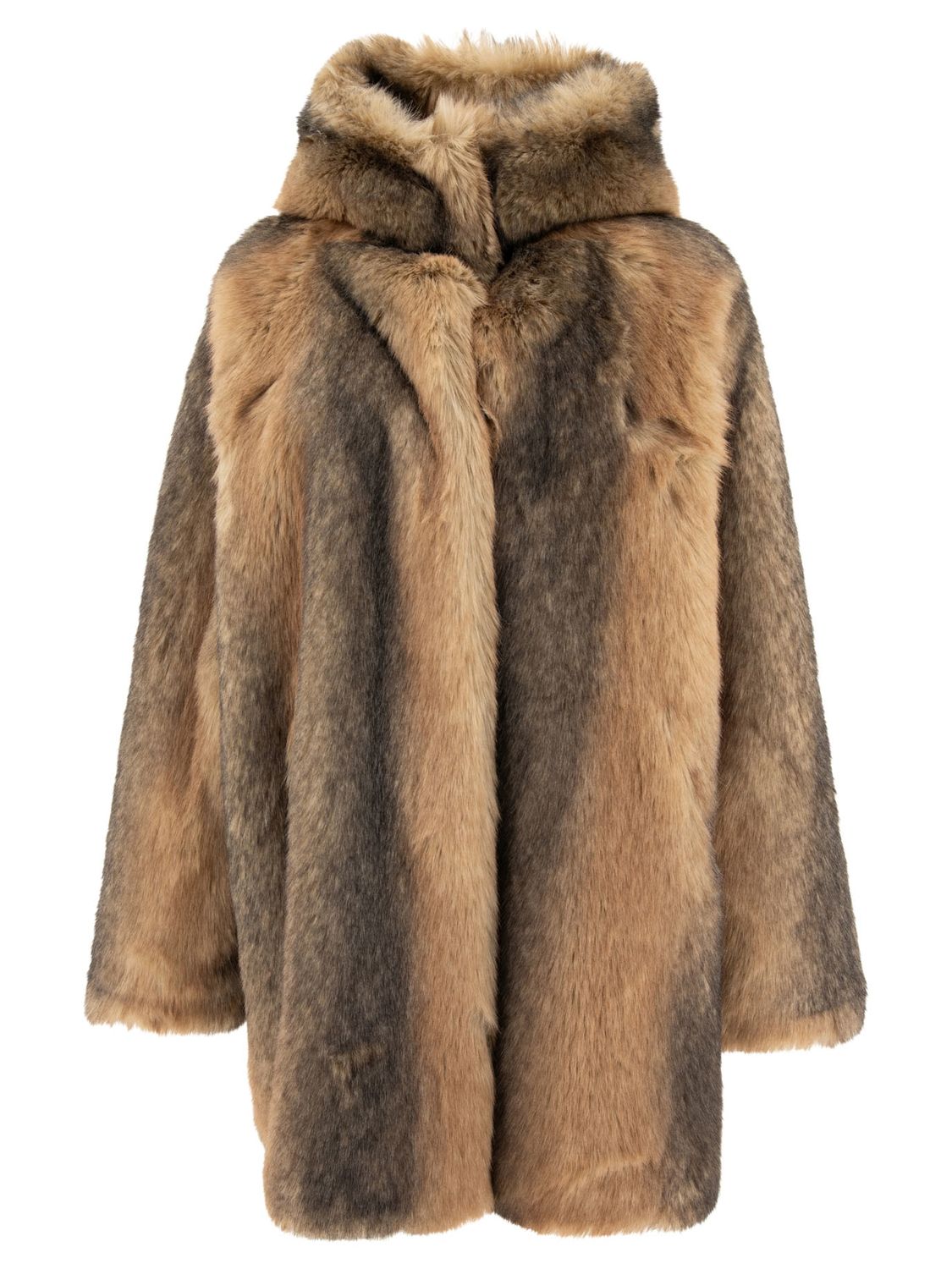 BB COUTURE Rothko Faux Fur Parka Jacket