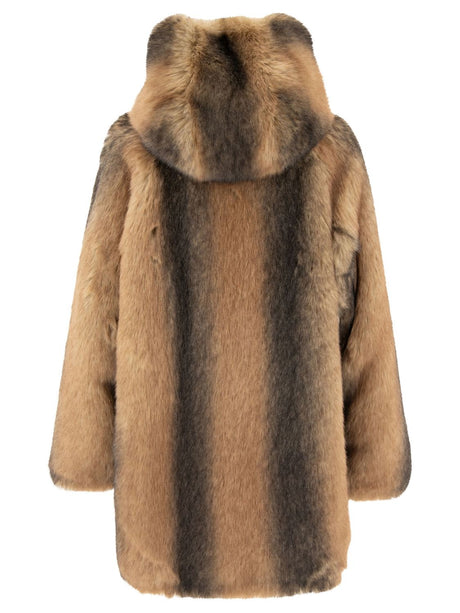 เสื้อพาร์กาคลุมขน Faux Fur