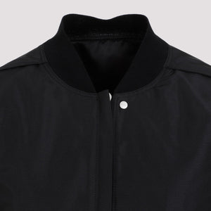 RICK OWENS Black Collage Bomber Jacket for Women - SS24