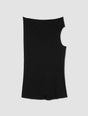 RICK OWENS One-Shoulder Asymmetrical Top - Close-Fitting Design