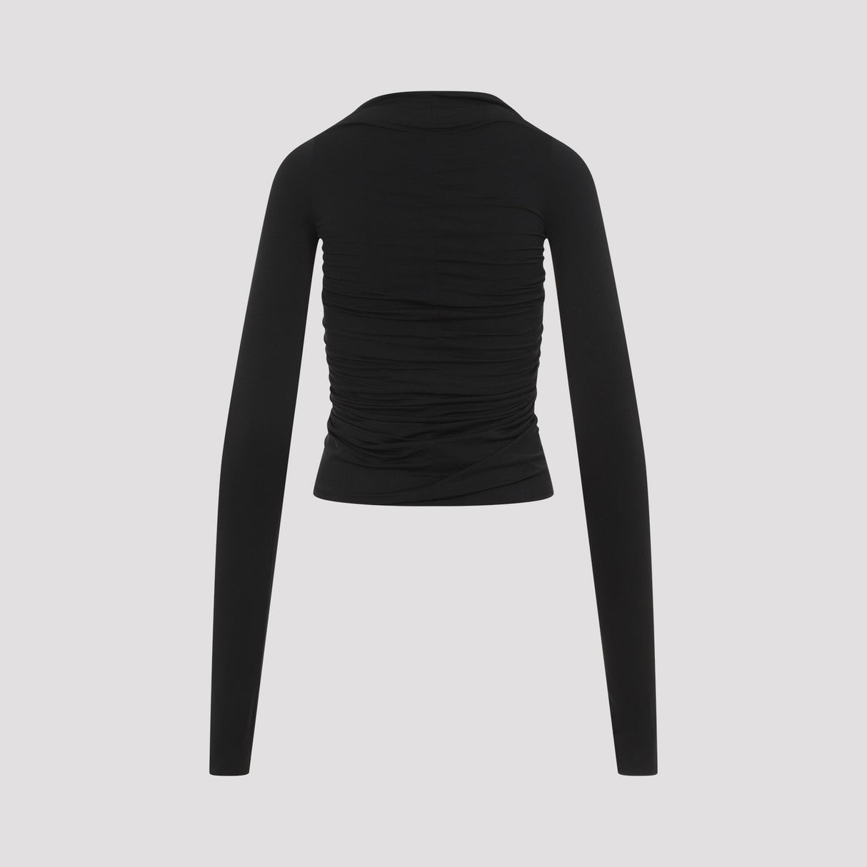 RICK OWENS Prong Long Sleeve Tee in Black