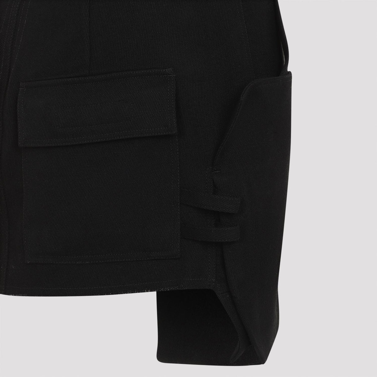 RICK OWENS Chic Wool Mini Skirt for Women