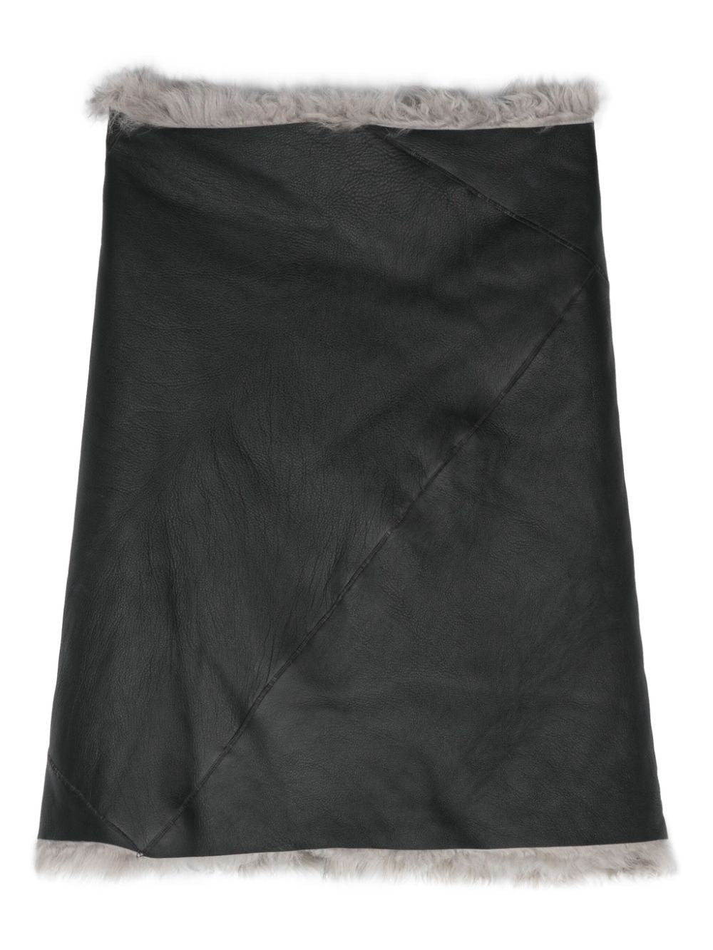 RICK OWENS High Neck Padded Poncho for Women - Fall/Winter 2024