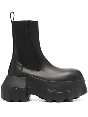 RICK OWENS Mega-Style Leather Boots for Women