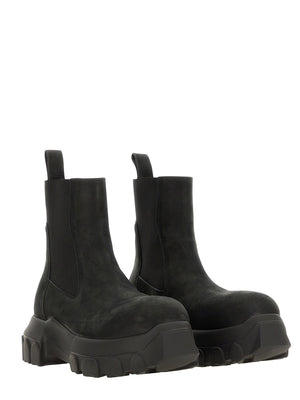 RICK OWENS Leather Ankle Boot for Women