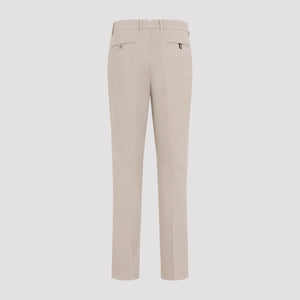 BRIONI Pienza Cotton Blend Tailored Pants