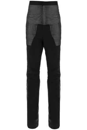 Black Cotton Men's Pants for SS24