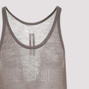 RICK OWENS Essential Men's Virgin Wool Tank Top