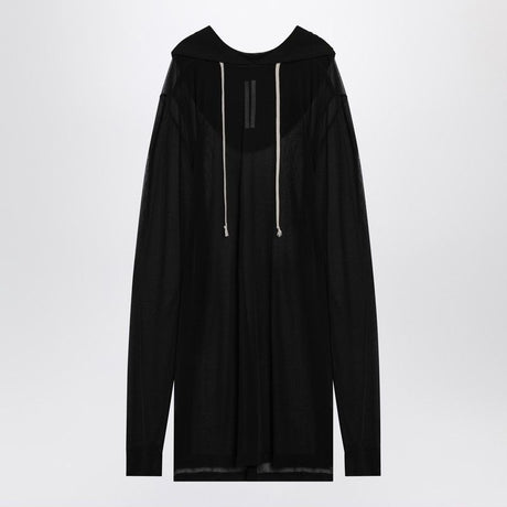 RICK OWENS Semi-Transparent Hoodie for Men