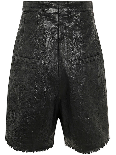 RICK OWENS Cutoff Denim Mini Jeans for Men