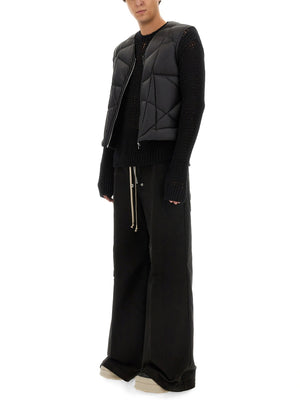 RICK OWENS Wide Leg Cotton Pants - Size 50 IT