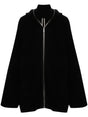 RICK OWENS Oversized Knit Gimp Hoodie for Men