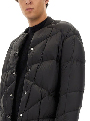 RICK OWENS Down Jacket in Size 50 - Modern Outerwear Essential