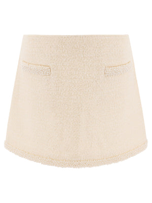 SELF-PORTRAIT Elegant Mini Skirt for Women - SS25 Collection