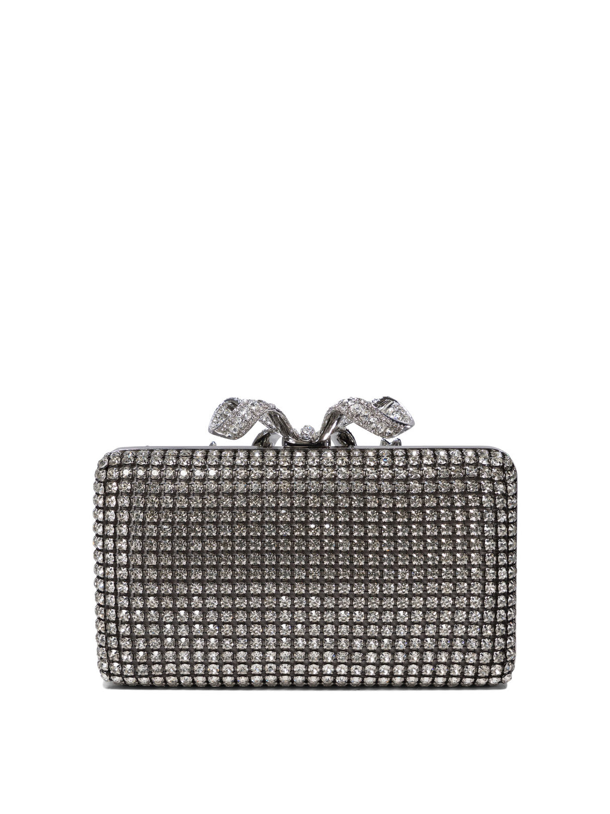 SELF-PORTRAIT Mini Silver Handbag for Women - SS25 Collection