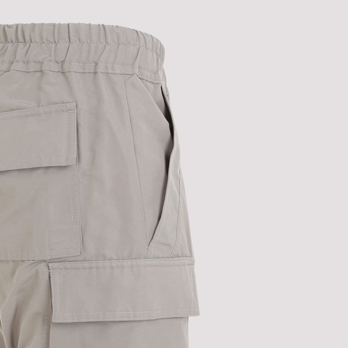 RICK OWENS 24SS Men's Training Shorts in Dust Color