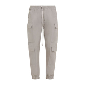 RICK OWENS 24SS Men's Training Shorts in Dust Color