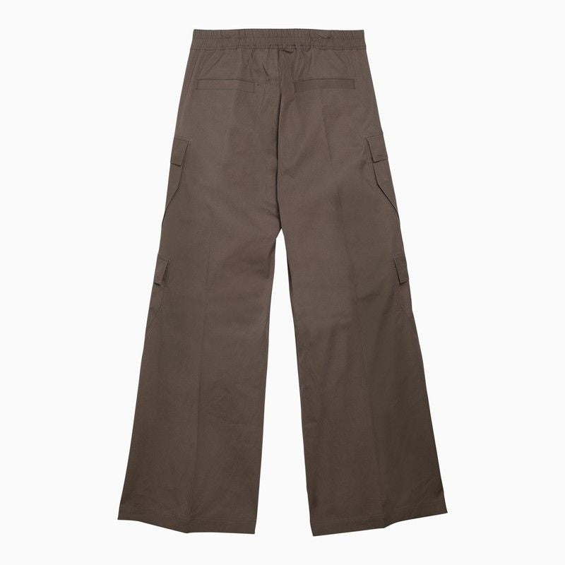 男士灰色寬鬆口袋工褲(SS24)