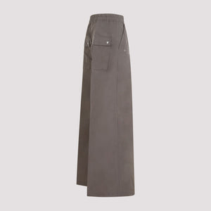 RICK OWENS Black Bell-Bottom Trousers for Men