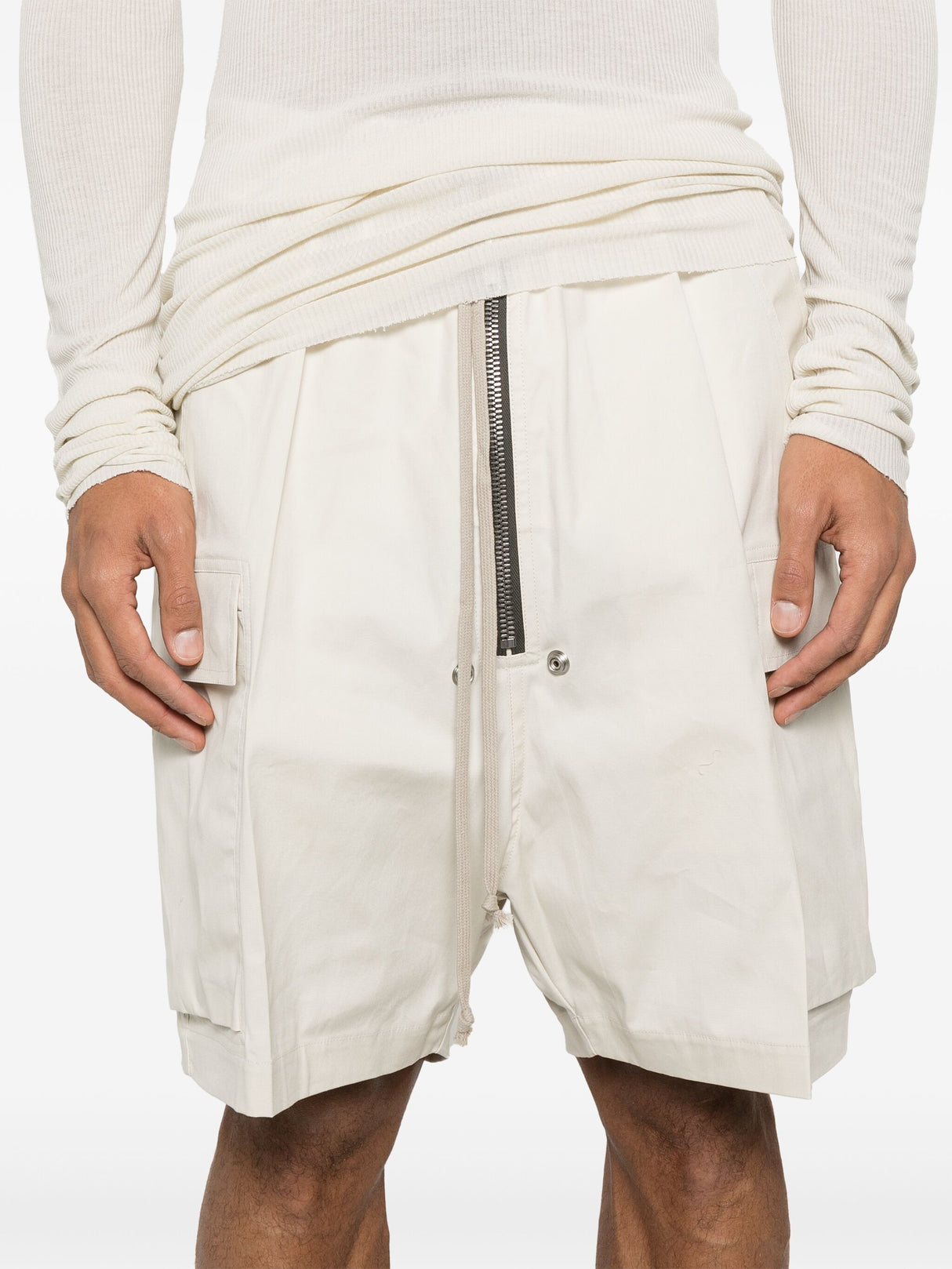 RICK OWENS Mini Cargo Shorts for Men