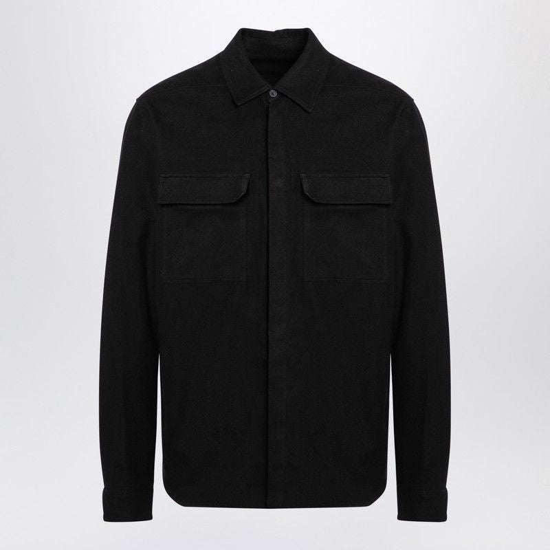 RICK OWENS Cotton Work Shirt for Men - Fall/Winter 2024