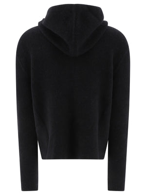 DRKSHDW Sleek Zip-Up Hooded Sweater