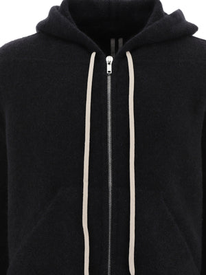 DRKSHDW Sleek Zip-Up Hooded Sweater