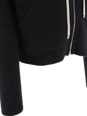 DRKSHDW Sleek Zip-Up Hooded Sweater