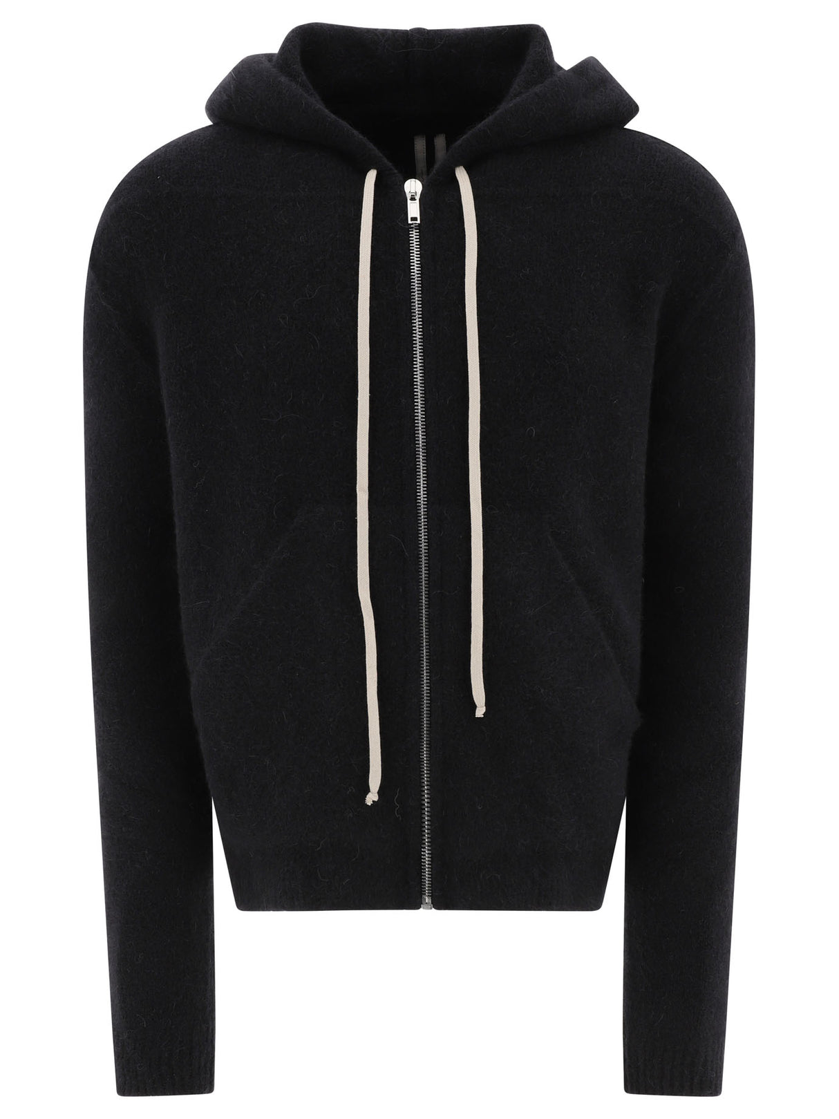 DRKSHDW Sleek Zip-Up Hooded Sweater