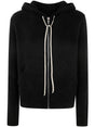 RICK OWENS Men's Luxe Zipped Hoodie for FW24