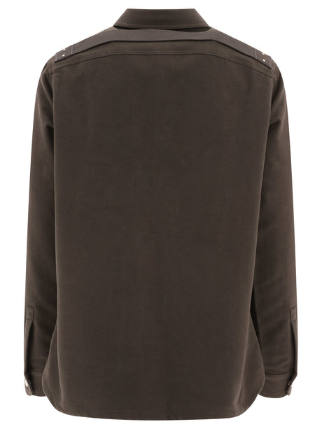 DRKSHDW Contemporary Grey Cotton Denim Jacket