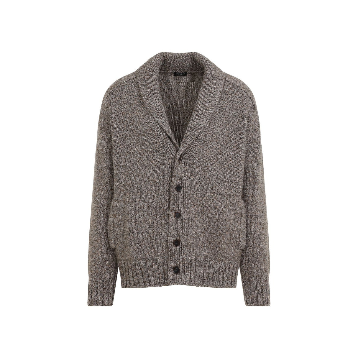 Áo Khoác Cardigan Cashmere Cổ Điển Cho Nam