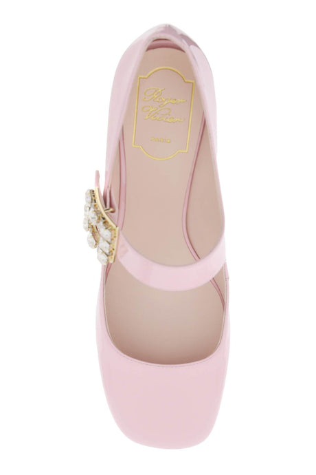 Elegant Pink Patent Leather Pumps for Women from Roger Vivier