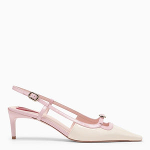 ROGER VIVIER Sleek Slingback Pumps with Decorative Strap - 5.5cm Heel