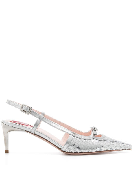 ROGER VIVIER Mini Buckle Slingback Pumps for Women