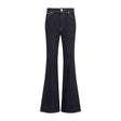 LANVIN Wide Leg Denim Trousers for Women