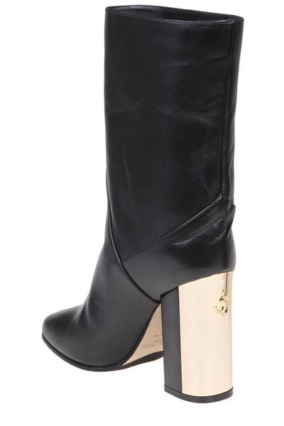 JIMMY CHOO Luxurious Black Knee-High Boots for Women - FW24 Collection