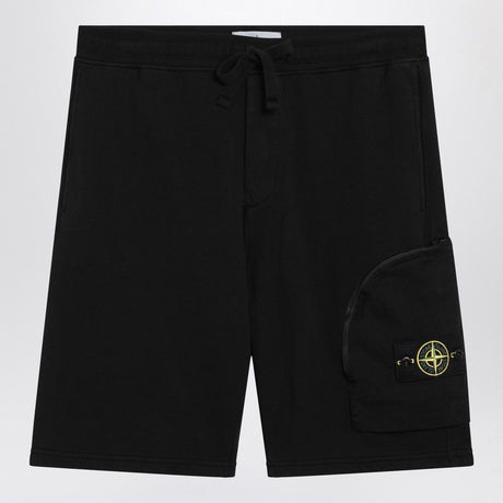 STONE ISLAND Cotton Bermuda Mini Shorts