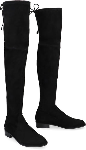 Stylish Black Over-the-Knee Boots for Women