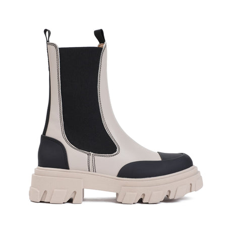 GANNI Cleated Mid Chelsea Boots for Women