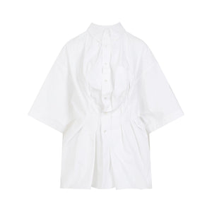 MAISON MARGIELA Elegant White Cotton Shirt for Women