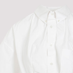 MAISON MARGIELA Elegant White Cotton Shirt for Women