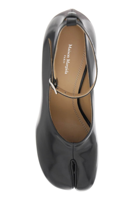 Maison Margiela Black Tabi Mary Jane Pumps SS24