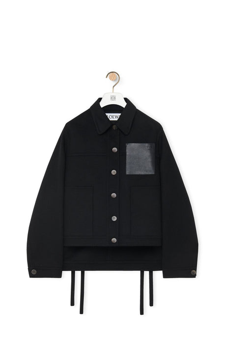 LOEWE Wool and Cashmere Blend Workwear Jacket