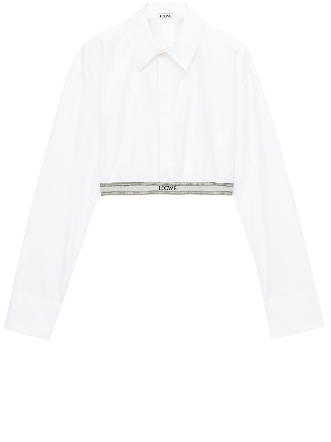 LOEWE Chic Cropped Cotton Shirt