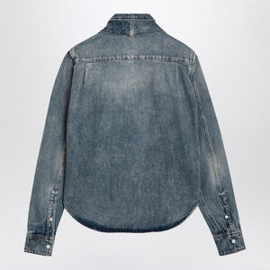 LOEWE Chic Denim Shirt with Removable Bow