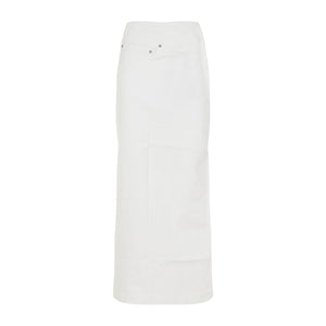 LOEWE Deconstructed Cotton Mini Skirt